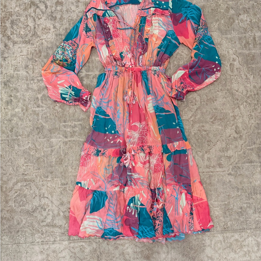 TAJ by Sabrina Crippa Jungle Dress Medium